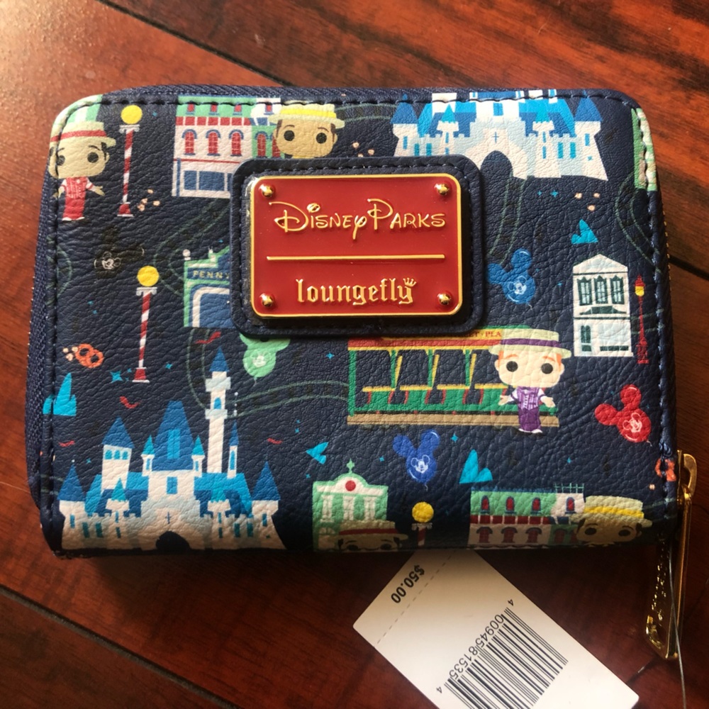 NWT Disney Parks Loungefly wallet